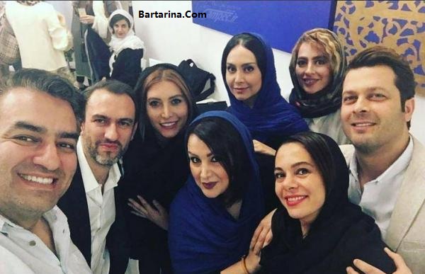 عکس های مراسم افتتاحیه رستوران دلیجان فریبا نادری + فیلم