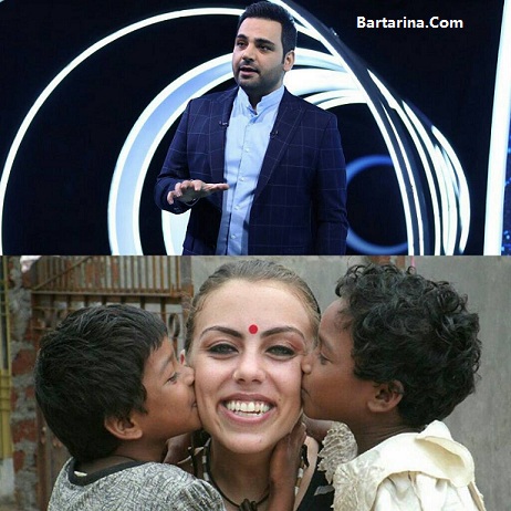 عکس های بی حجاب نرگس کلباسی مهمان برنامه ماه عسل 15 خرداد 96