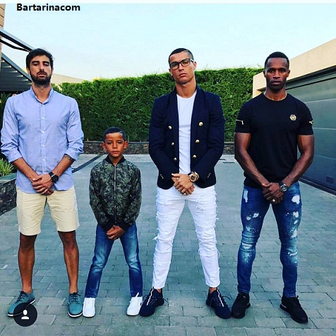 کریس رونالدو صاحب دوقلو از نامزدش جورجینا شد + عکس