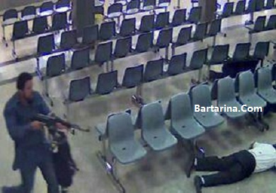 فیلم دوربین مداربسته مجلس از حمله داعش و حادثه تروریستی