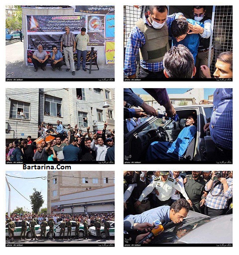 فیلم بازسازی صحنه جرم و دزدیدن بنیتا با حضور قاتل 6 مرداد 96