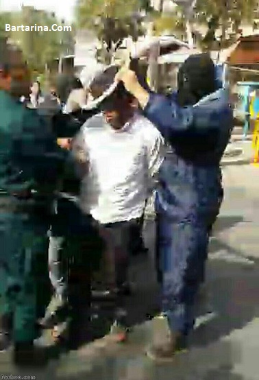 فیلم اعدام قاتل آتنا اصلانی اسماعیل جعفرزاده در اردبیل