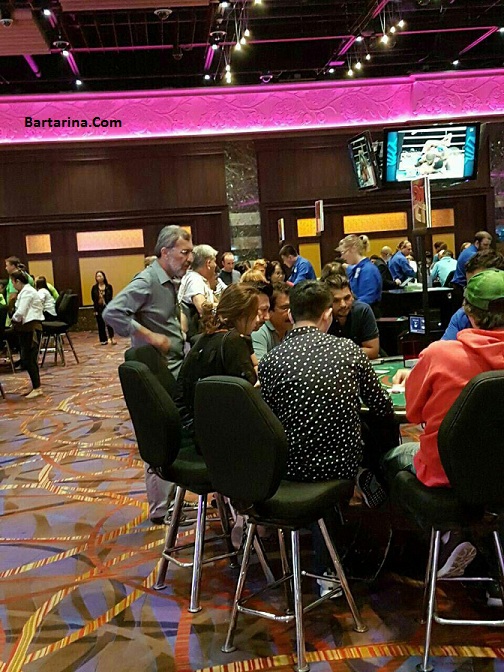 عکس لو رفته محمودرضا خاوری در کازینو کانادا در حال قمار بازی