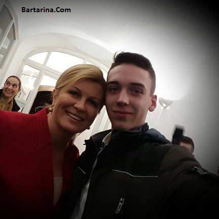 عکس های جنجالی لخت کالیندا کیتاروویچ رئیس جمهور کرواسی