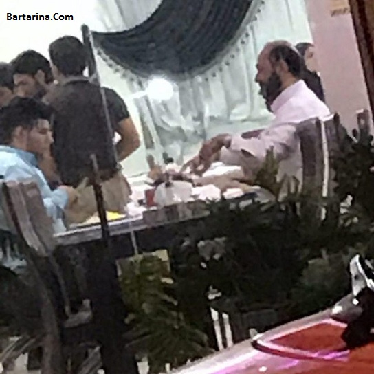 فیلم لو رفته سعید طوسی قاری در رستوران سمنان 15 مرداد 96