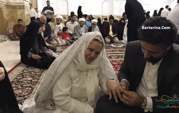 عقد بهاره رهنما,عقد بهاره رهنما در حرم امام رضا فیلم مراسم عقد بهاره رهنما و امیرخسرو عباسی در حرم امام رضا