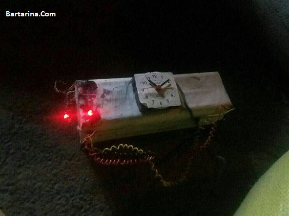 فیلم محل حادثه بمب گذاری نجف آباد اصفهان 26 شهریور 96