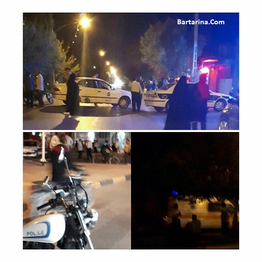 فیلم بمب گذاری خیابان نجف آباد اصفهان نزدیک خانه شهید حججی