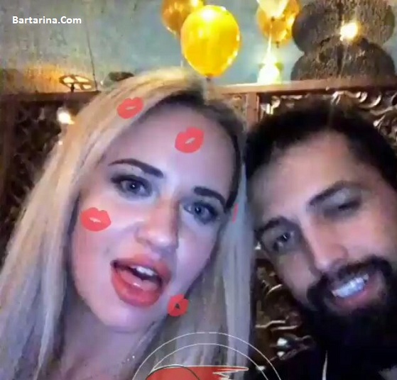 فیلم جدید لو رفته استوری محسن افشانی با خانم Lenny Berlin