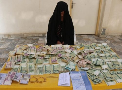 دستگیری متکدی میلیونر در سنندج