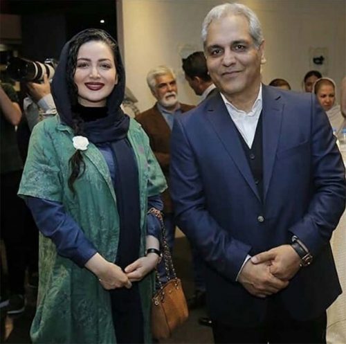 عکسی از مهران مدیری و شیلا خداداد در یک میهمانی