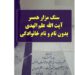 عکس سنگ قبر همسر آیت الله علم الهدی بدون اسم + عکس مزار